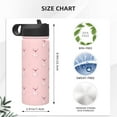 thumbnail image 4 of Pofeuu Pig Polka Dot Print 18oz Sports Insulated Kettle, Sports Bottle Water Bottles For Men Women For Gym Hiking Camping Running Mountain Bike Outdoor Sports, 4 of 8