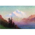 thumbnail image 1 of Mountain Lake - Bierstadt - CANVAS OR PRINT WALL ART, 1 of 1