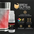 thumbnail image 6 of Brew Glitter - Red Color Changing Edible Glitter - Magic Reveal, Beverage-Safe, 4g Spray Pump, 6 of 11