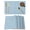 Blue, variant on Cream Placemats Set of 2 Farmhouse Vintage Cream Solid Color Modern Place Mats Indoor Wipeable Table Mats Washable Cloth Dining Table Placemats for Kitchen Holiday Party Home Decor 13x19 Inch