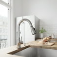 thumbnail image 2 of Vigo Pull-Out Spray Kitchen Faucet with Soap Dispenser, Chrome, 2 of 9