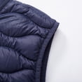 thumbnail image 5 of bossini Men's Light Weight Down Vest Winter Warm Outdoor Puffer Sleeveless Jacket, M, 5 of 10