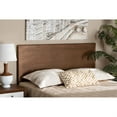 thumbnail image 3 of Baxton Studio Alan Walnut Finished Wood Full Size Headboard, 3 of 4