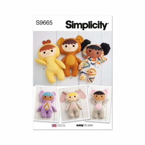 Simplicity Sewing Pattern 9665 OS (ONE SIZE)