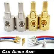 Gymark Power and Ground 1/0 Gauge To 4 Gauge Pin AWG Power Wire Reducer Car Audio Amp