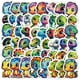 thumbnail image 1 of Pegatinas Kawaii Little Dinosaur de vinilo impermeables, 50 unidades, 1 of 3