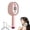 Pink, variant on Electric Spray Air Cushion Massage Comb, Rechargeable Steam Hair Straightener, Detangling Steam Brush for Short Hair, Reduce Frizz, Nourishes Hairs, Anti-Static (Purple)