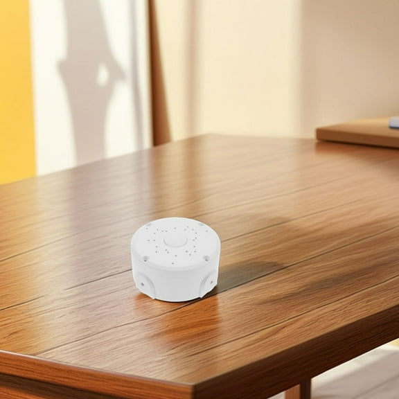 Masteelf 4 Pcs Security Camera Junction Boxes Mount Bracket Plastic Junction Box Waterproof Hide Cable Junction Box For Security Camera Wall Ceiling