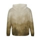 thumbnail image 4 of Sudadera con capucha para hombre, estilo casual, con cuello redondo, estampado, manga larga, blusa de poliéster, 4 of 5