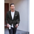 thumbnail image 5 of COOFANDY Men's Slim Fit Casual Blazers Lightweight Sport Coats One Button Suit Jackets, 5 of 6