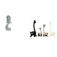 thumbnail image 1 of Estatua de Buda,Estatua de Buda Gautama para interiores y exteriores.,Figura de resina para meditación,decoración del hogar y el jardín.,Estatua de alce y ciervo,Estatua de jirafa de, 1 of 8