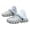 Grey, variant on YLYL Women's Men's Platform Clog Slippers with Lace Non Slip Comfortable Lightweight Casual Summer Outdoor Shoes