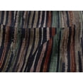 thumbnail image 5 of oneOone Viscose Jersey Blue Fabric Striped Line Sewing Craft Projects Fabric Prints By Yard 60 Inch Wide, 5 of 7