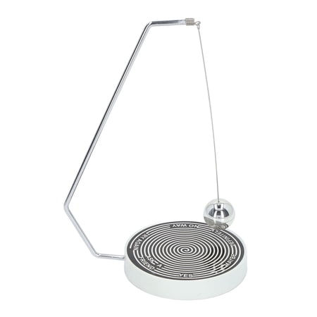 Swinging Magnetic Decision Marker Ball Pendulum Desk Toy Executive Decision Maker and Fun Paperweight Game Office Desk Toy Decor (10 x 15.5 x 21 cm / 3.9 x 6.1 x 8.3 in)