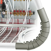 4PC Floor Heating Pipe Bender, Adjustable Underfloor Heating Pipe Bender, Portable Durable Hardware Floor Heating Pipe Bender, Flexible Useful Protection Pipe Bender, 25.5*0.8cm