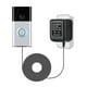 thumbnail image 2 of AC Doorbell Power Adapter, 18V 500mA Doorbell Transformer, 10M Cable, Compatible Ring Doorbell, Video Doorbell EU Plug, 2 of 5