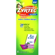 Child Zyrtec 1mg 4oz Syrup