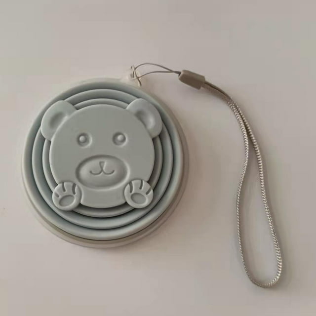 Taza de agua plegable, taza de agua plegable de silicona Taza plegable de silicona Tazas plegables de silicona Características líderes en su clase