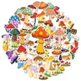 thumbnail image 2 of 35pcs-50pcs Cute Stickers Mushroom Stickers Fantasy Stationery Stickers for Laptops Phone, 2 of 9