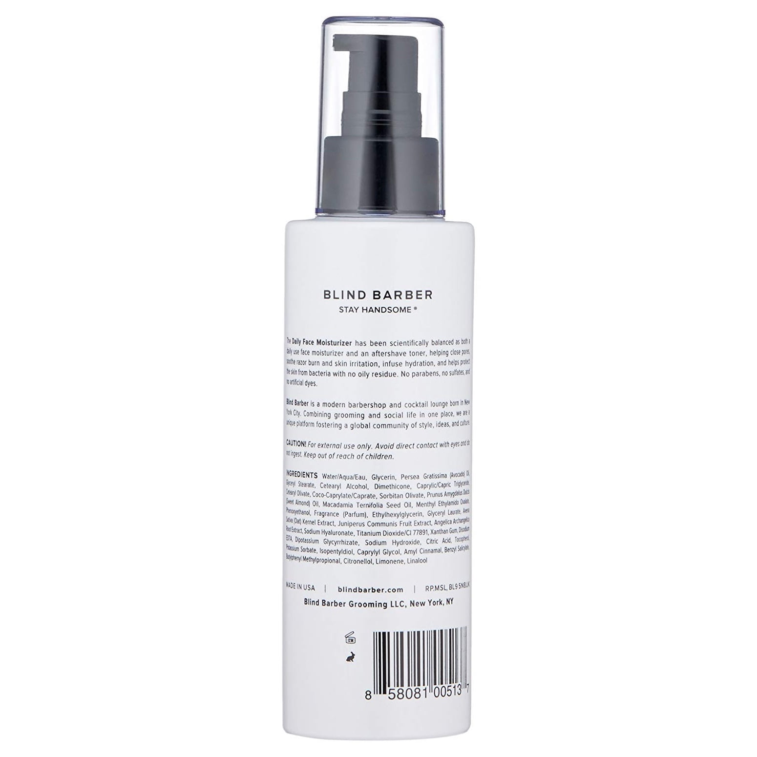 blind barber daily face moisturizer