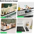 thumbnail image 7 of NestE Silicone Magnetic Stove Top Shelf 30 Inch, Kitchen Over Stove Oven Shelf, Magnetic Spice Rack Organizer, Non-Slip Above Stovetop Tray for Back of Stove -Black, 7 of 7