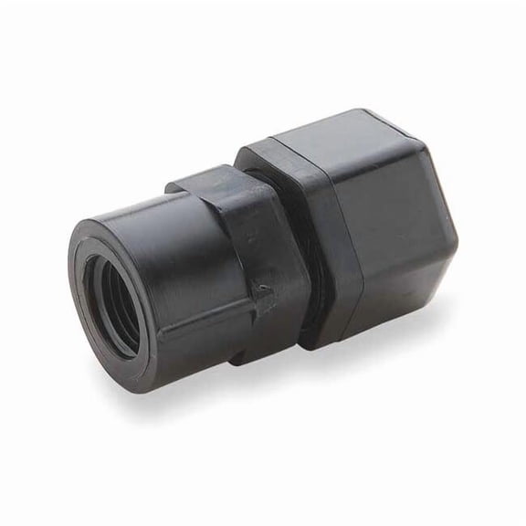 Parker 1/2" Compression x 3/8" FNPT Connector P6FC8