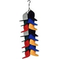 thumbnail image 1 of LAICAIW Closet Hanging Cap Keeper Closet Cap Racks Hats Holders Closet Hook Storage Organizer-Fit Most Hats-No Hats Included (1), 1 of 4