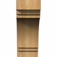 thumbnail image 2 of 4"W x 10"D x 10"H Pescadero Rough Sawn Corbel, Western Red Cedar, 2 of 9