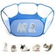 thumbnail image 1 of Tienda de campaña para animales pequeños, hexagonal, transpirable, cerca de ejercicio portátil para conejos y hámster, 1 of 7