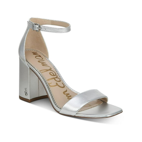 Sam Edelman Womens Daniella Patent Crocodile Print Dress Sandals