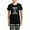 With Checker Pant, variant on CafePress - Weapons Of Mass Percussion Women's Dark Pajamas - Women's Short Sleeve Print T-Shirt and Pants Dark Cotton Pajama Set