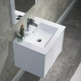 thumbnail image 3 of 20" Freestanding Bathroom Vanity with Sink - Glossy White, 3 of 9