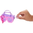 thumbnail image 4 of Barbie Premium Pink Sunglasses Fashion Bag, Multicolor Dress, Blue Heels, and Accessories, 4 of 5