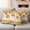 Orange/Green, variant on Orange Green Pumpkins Fall Outdoor Waterproof Pillow Covers, Thanksgiving Botanical Vintage Decorative Square Throw Pillowcase Sofa Cushion Sham for Patio/Couch/Chair, 24"x24" 2 Pack