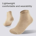 thumbnail image 5 of ShengRui Mens Multi-Pack Cotton Socks Thin Breathable Summer Comfort Low Cut Socks, 5 of 7