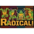thumbnail image 4 of Teenage Mutant Ninja Turtles - Radical Wall Poster with Push Pins, 22.375" x 34", 4 of 5