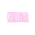 thumbnail image 1 of Tulle Table Skirt Table Cover Pink Birthday Wedding Decor Table Cloth Cake Dessert Arrangement (4Ft), 1 of 5