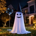 thumbnail image 6 of MMJ Halloween Decorations Freestanding Ghost Porch Standing Spooky Yard Ornament Indoor Outdoor Party Props Front Door Entryway, 6 of 6