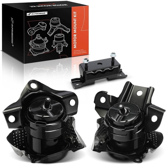 A-Premium 3PCS Engine Motor Mount and Transmission Mount Set Compatible with Chevrolet Silverado 1500, Tahoe, Suburban & GMC Sierra, Yukon, Yukon XL & Cadillac Escalade ESV, Automatic Transmission