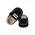 thumbnail image 4 of Seyurigaoka Baby Crib Shoes Anti-Slip PU Leather Moccasins Infant Pre Walkers, 4 of 10