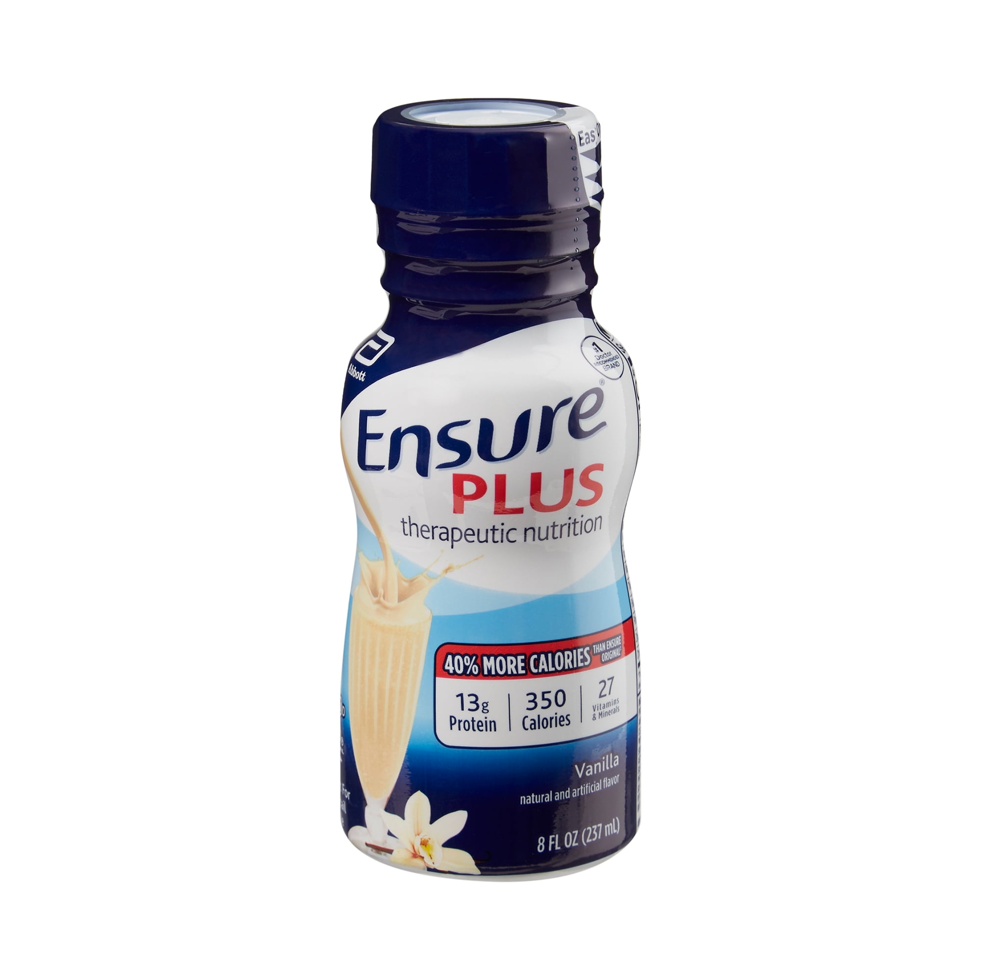 Ensure Plus Vanilla, 8 Ounce Bottle, Therapeutic Nutrition, Abbott