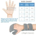 thumbnail image 6 of Mars Wellness Resting Hand Splint  Ergonomic Finger Splint Immobilizer  - Right Medium, 6 of 6