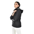 thumbnail image 2 of Chamarra ligera con capucha desmontable Roman Fashion /Juvenil, 24609 (Negro) negro G, 2 of 5