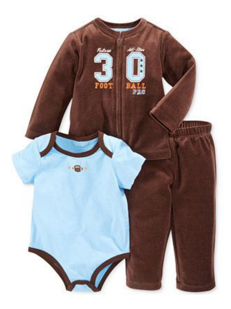 baby boy velour outfits
