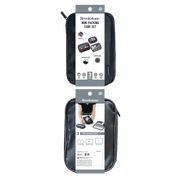 Brookstone 3-Piece, Travel Accessory Organizers, Black