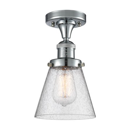 

Innovations Lighting 517-1Ch Small Cone Small Cone 1 Light 7 Wide Semi-Flush Ceiling