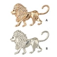 thumbnail image 2 of Qarigey Broches Animal Breastpin Aleación Oro Plata Nuevo diseño Moderno Animales Patrón Dye Tech Joyería Chal Accesorios gloden Type3 NO3 Qarigey AP004685-01, 2 of 6