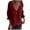 Wine 1, variant on hotojiny Summer Tops for Women Casual Cotton Linen Blazer for Womens Lightweight Long Sleeve Collar Deep V Suit Coat