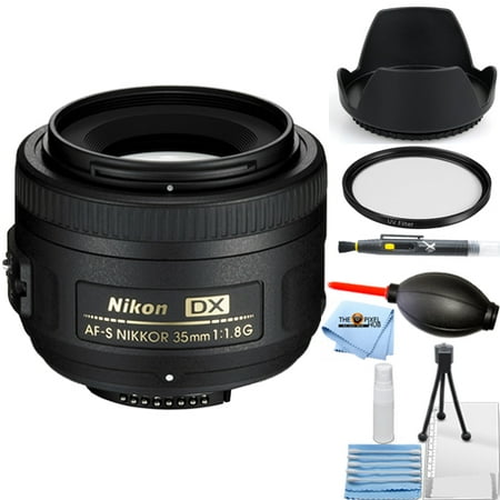 Nikon AF-S DX NIKKOR 35mm f/1.8G Lens (Black) STARTER