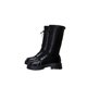 thumbnail image 2 of Teissuly Long Boots Women's New Winter But Knee British Style Knight Boots High Warm Mid-calf Boots Knight Boots Water Proof Plush Leather Boots Teissuly WER202311014170, 2 of 6